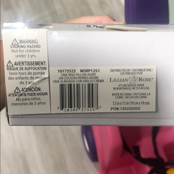 Ring bearer pillow - Picture 2 of 2